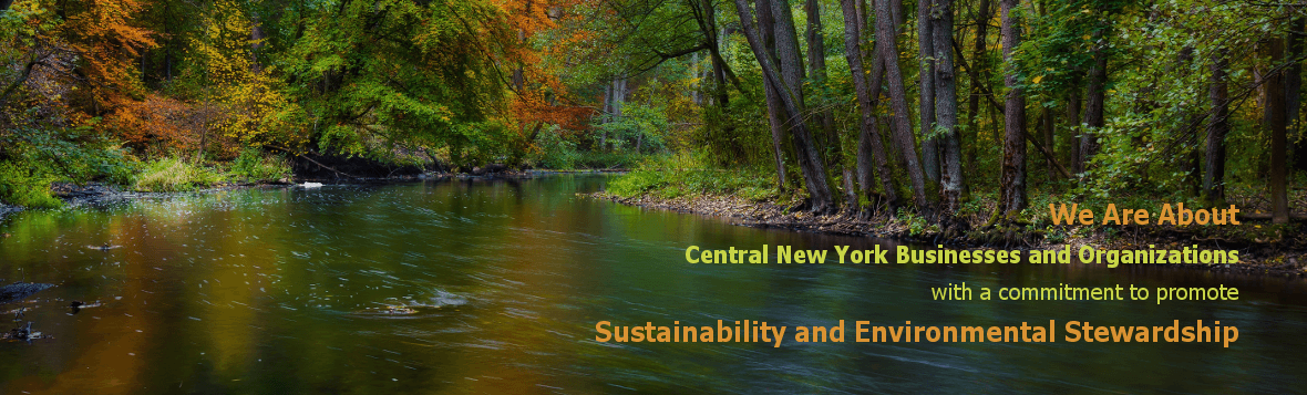 Central New York Businesses and Organizations with a commitment to Sustainability and Environmental Stewardship Central New York Businesses and Organizations with a commitment to Sustainability and Environmental Stewardship